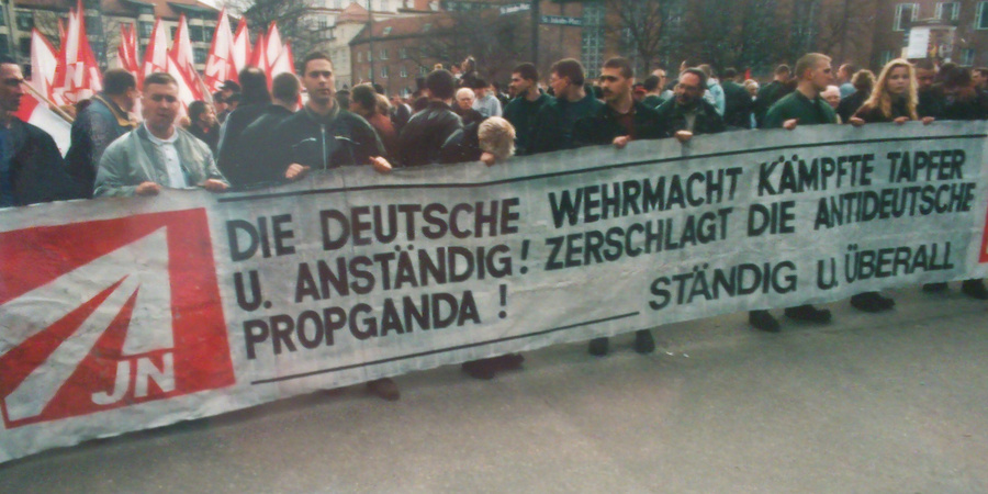München 1997: Mobilisierungserfolg hinterm Rechtschreibfehler