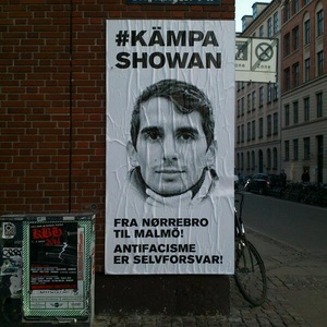 Solidaritäts Plakat für Showan S. Solidaritäts Plakat für Showan S.
